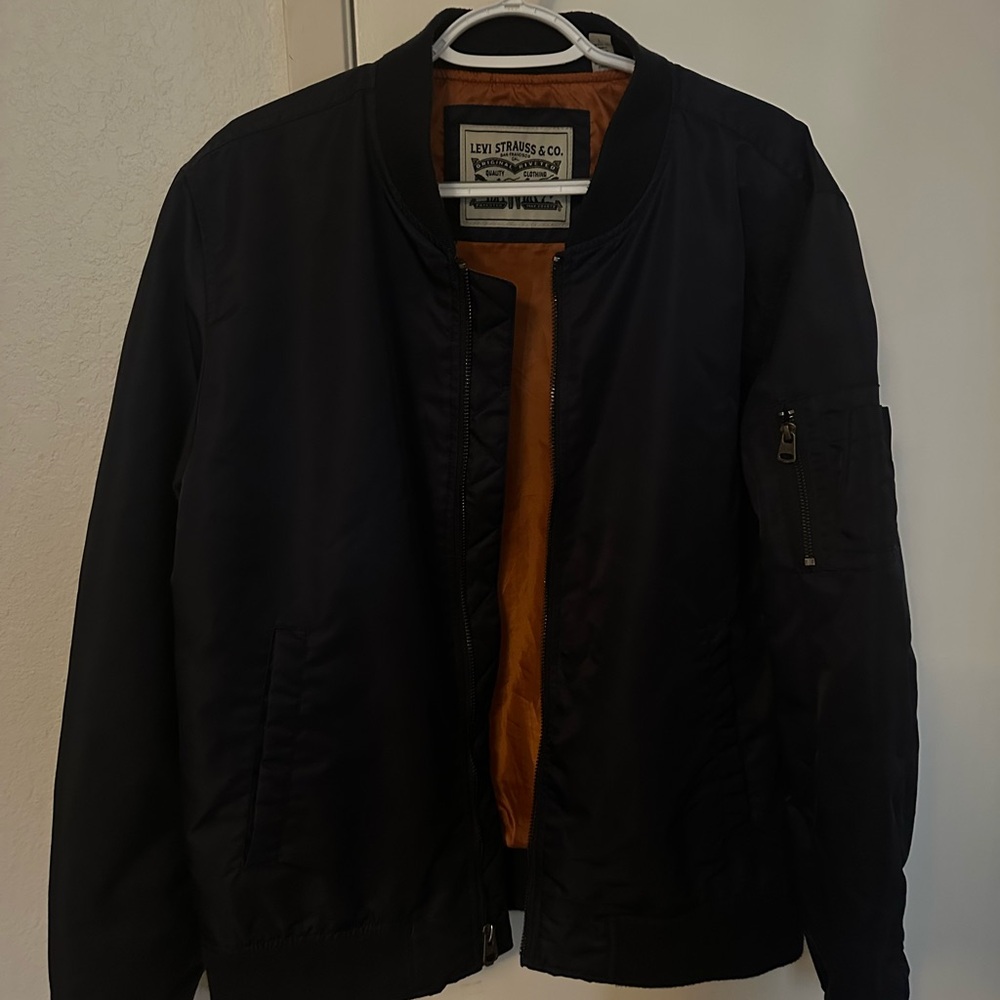 Levi’s Navy Bomber Jacket